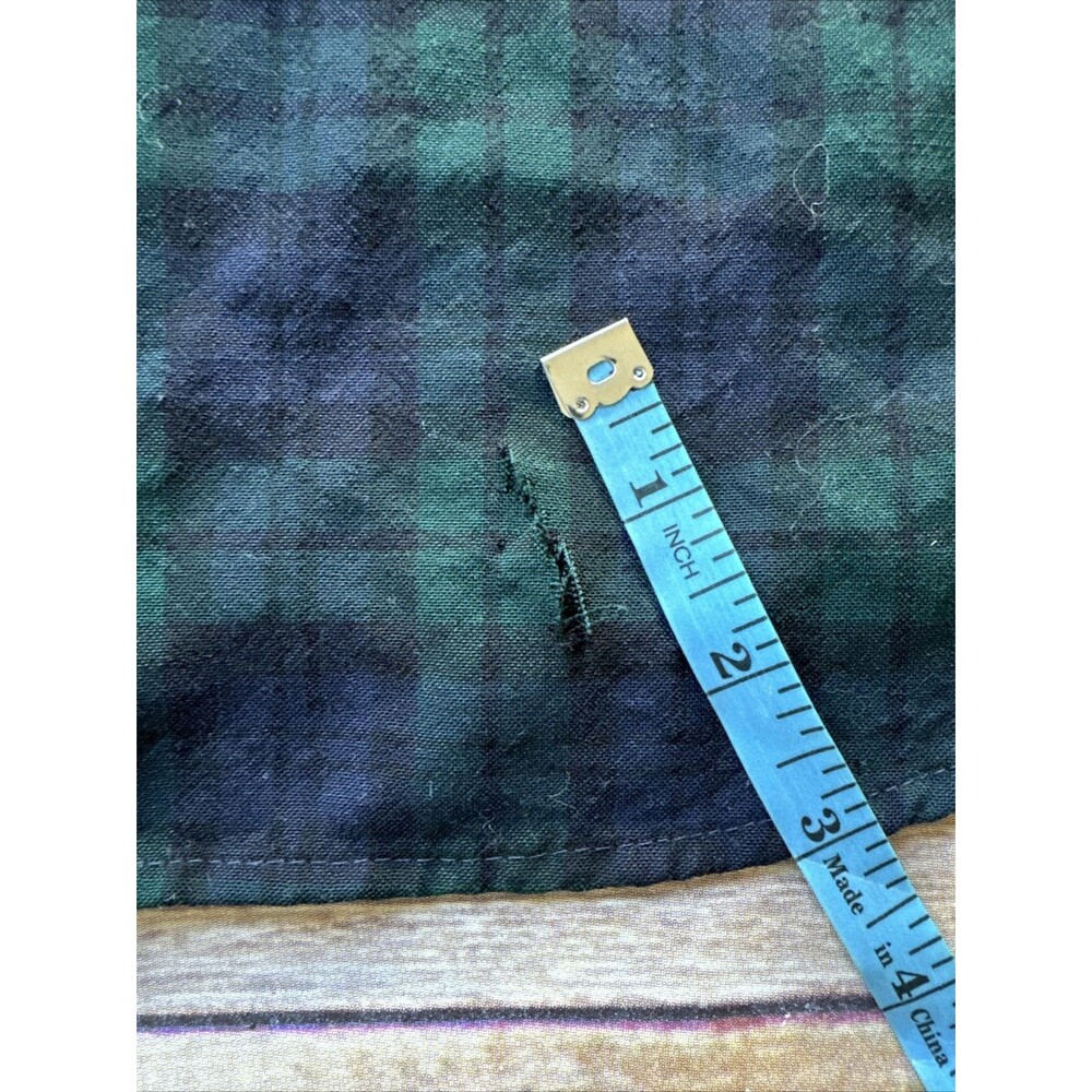 Sir Pendleton Worsted Wool Black Watch Tartan Shi… - image 7